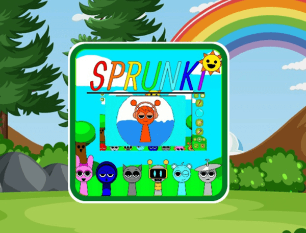 لعبة Sprunki ﻦﻳﻮﻠﺗ ﺐﺘﻛ  على الانترنت