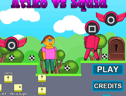 لعبة Atiko vs Squid  على الانترنت
