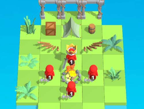 لعبة Castle Wars Cell Battle  على الانترنت