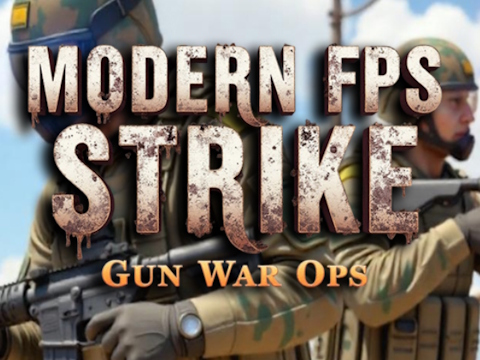 لعبة FPS Modern Strike Gun War Ops  على الانترنت