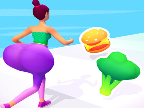 لعبة Twerk ﻚﻟﺫ! 3D ﻢﺴﺠﻟﺍ ﻕﺎﺒﺳ  على الانترنت