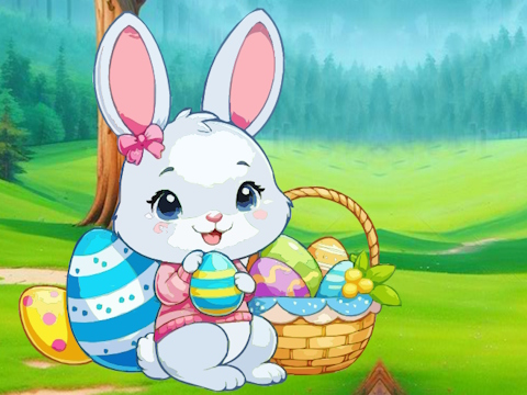 لعبة Easter Bunny Jungle Escape  على الانترنت