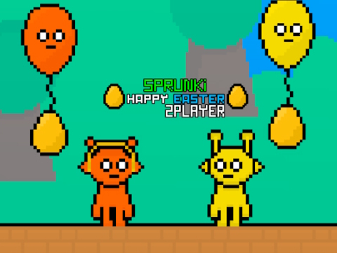 لعبة Sprunki Happy Easter 2player  على الانترنت