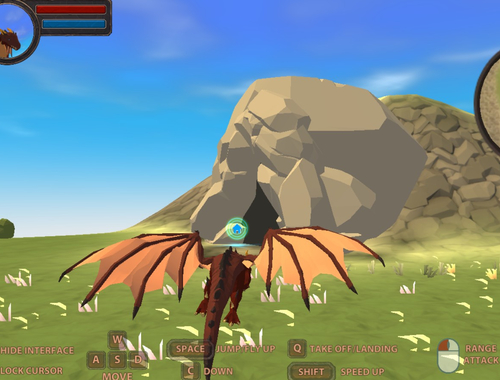 لعبة Dragon Simulator 3D  على الانترنت