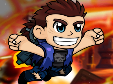 لعبة ﺯﺰﻌﻤﻟﺍ jetpack ﻞﻄﺑ  على الانترنت