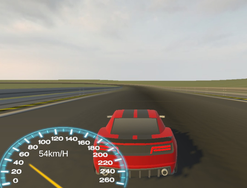 لعبة Red Car F8 Racetrack  على الانترنت