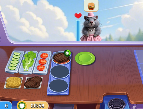 لعبة Marmot Diner Dash  على الانترنت