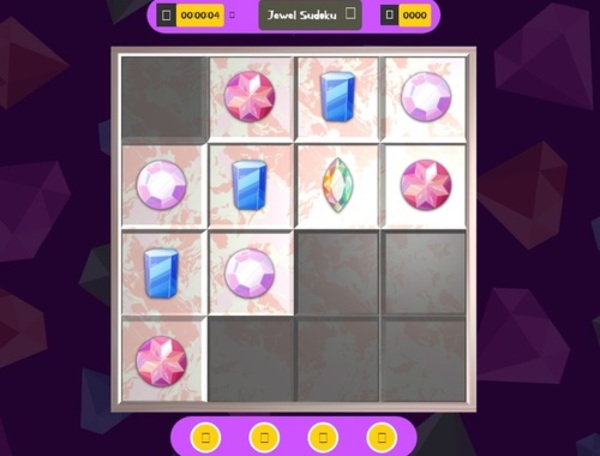 لعبة 3D Jewel Sudoku  على الانترنت