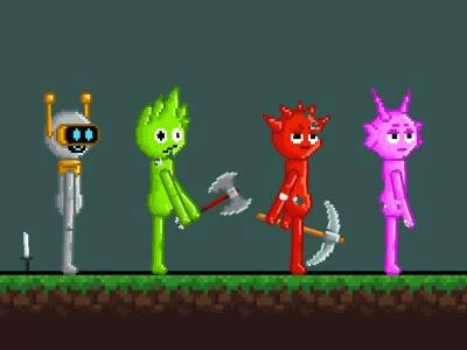 لعبة Ragdoll ﺐﻌﻠﻣ ﻊﺿﻭ :Sprunki ﻞﻣﺮﻟﺍ ﻕﻭﺪﻨﺻ  على الانترنت