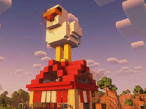 لعبة Minecraft Lava Chicken 2  على الانترنت