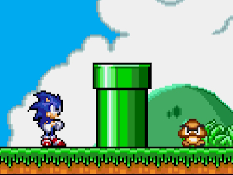 لعبة Sonic Jam 6  على الانترنت