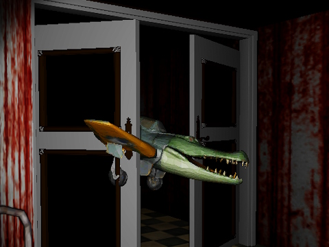 لعبة Jumpscare ﺏﺎﻫﺭﻹ﻿ﺍ Crocodilo ﻮﻨﻳﺩﺭﺎﺒﻣﻮﺑ  على الانترنت