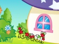 لعبة Smurf ﻝﺰﻨﻣ ﻦﻴﻳﺰﺗ  على الانترنت