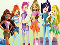 لعبة Winx Club ﺯﺎﻐﻟﺃ ﺔﻋﻮﻤﺠﻣ  على الانترنت