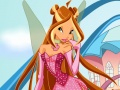 لعبة Winx Club: Flora Dressup  على الانترنت