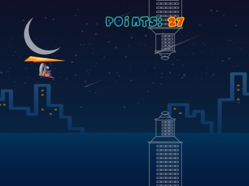 لعبة Sky Runner ﻞﻴﻠﻟﺍ ﻒﺼﺘﻨﻣ على الانترنت