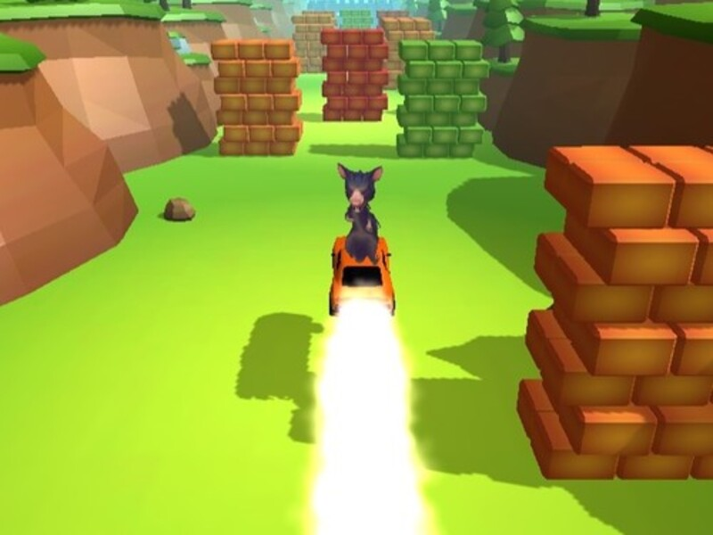 لعبة Ratomilton Flying Car Race على الانترنت