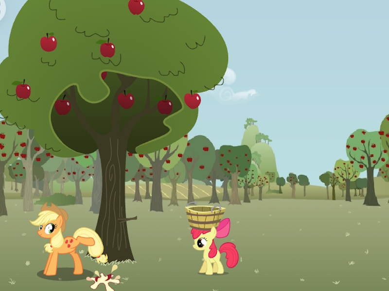 لعبة Applejack ﻦﻣ ﻊﺋﺍﺮﻟﺍ Apple Apple ﺏﺎﺴﺘﻛﺍ على الانترنت