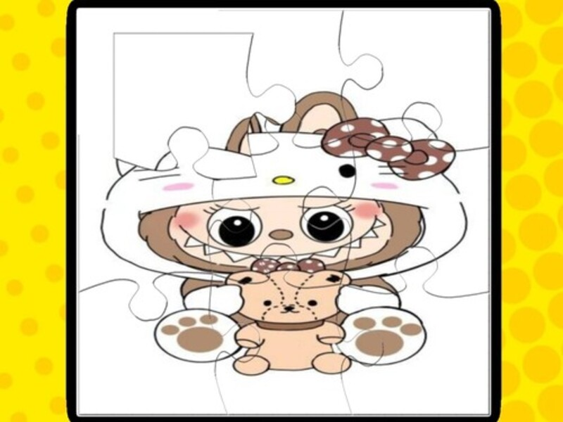 لعبة Labubu Jigsaw Buzzles for Kids على الانترنت