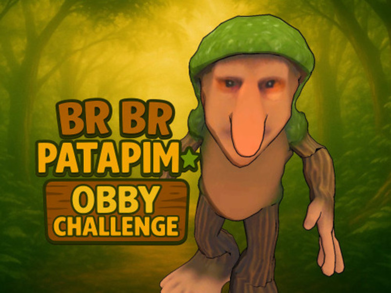 لعبة Br Br Patapim: Obby Challenge على الانترنت