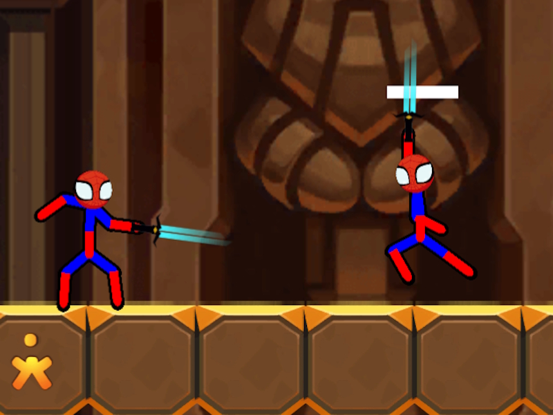 لعبة Stickman ﺔﻛﺮﻌﻣ ﻝﺎﺘﻗ على الانترنت