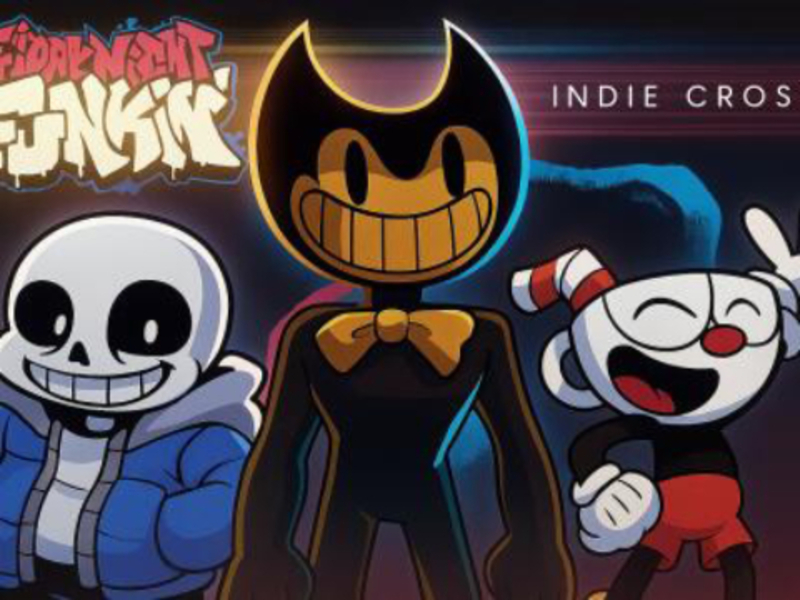 لعبة FNF vs Indie Cross على الانترنت