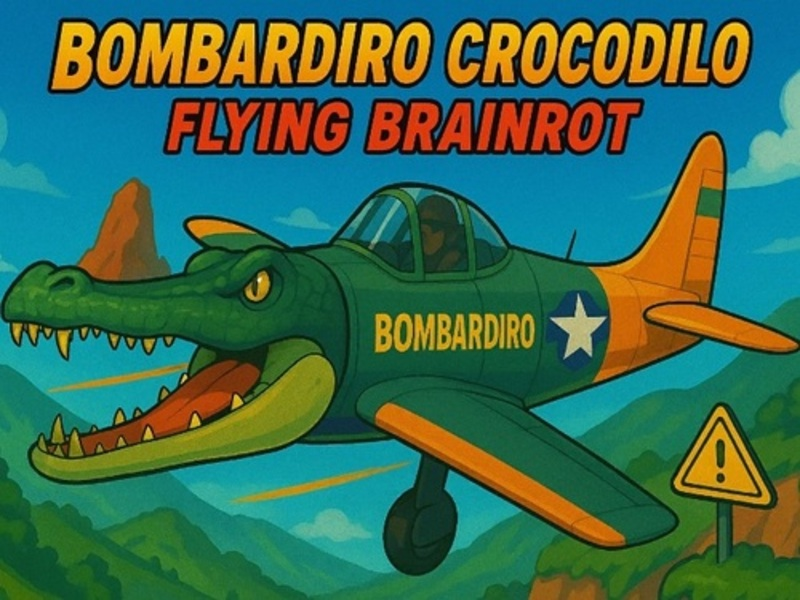 لعبة Bombardiro Crocodilo Flying Beanrot على الانترنت